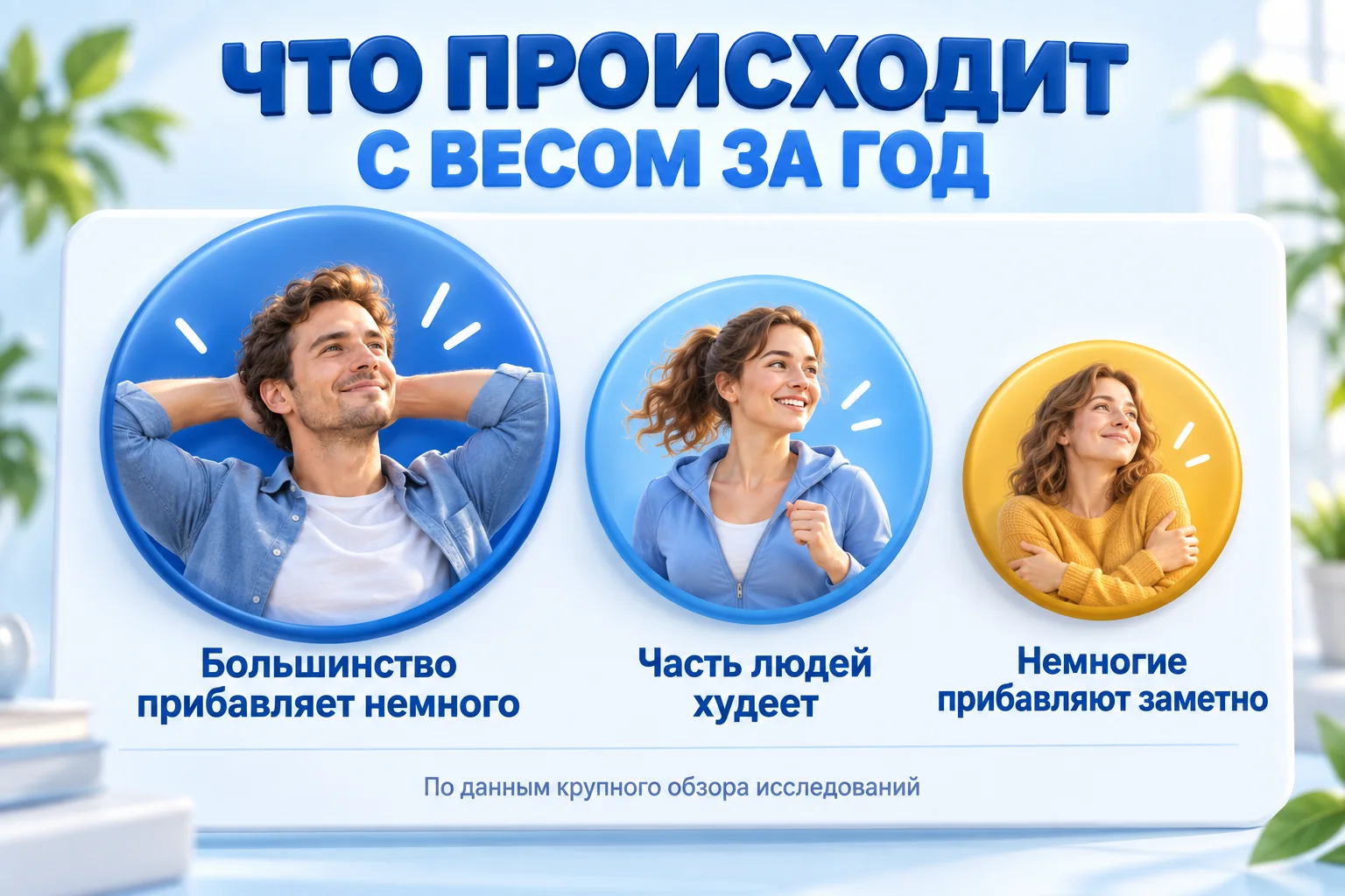 Сколько набирают после отказа от курения: три разные группы