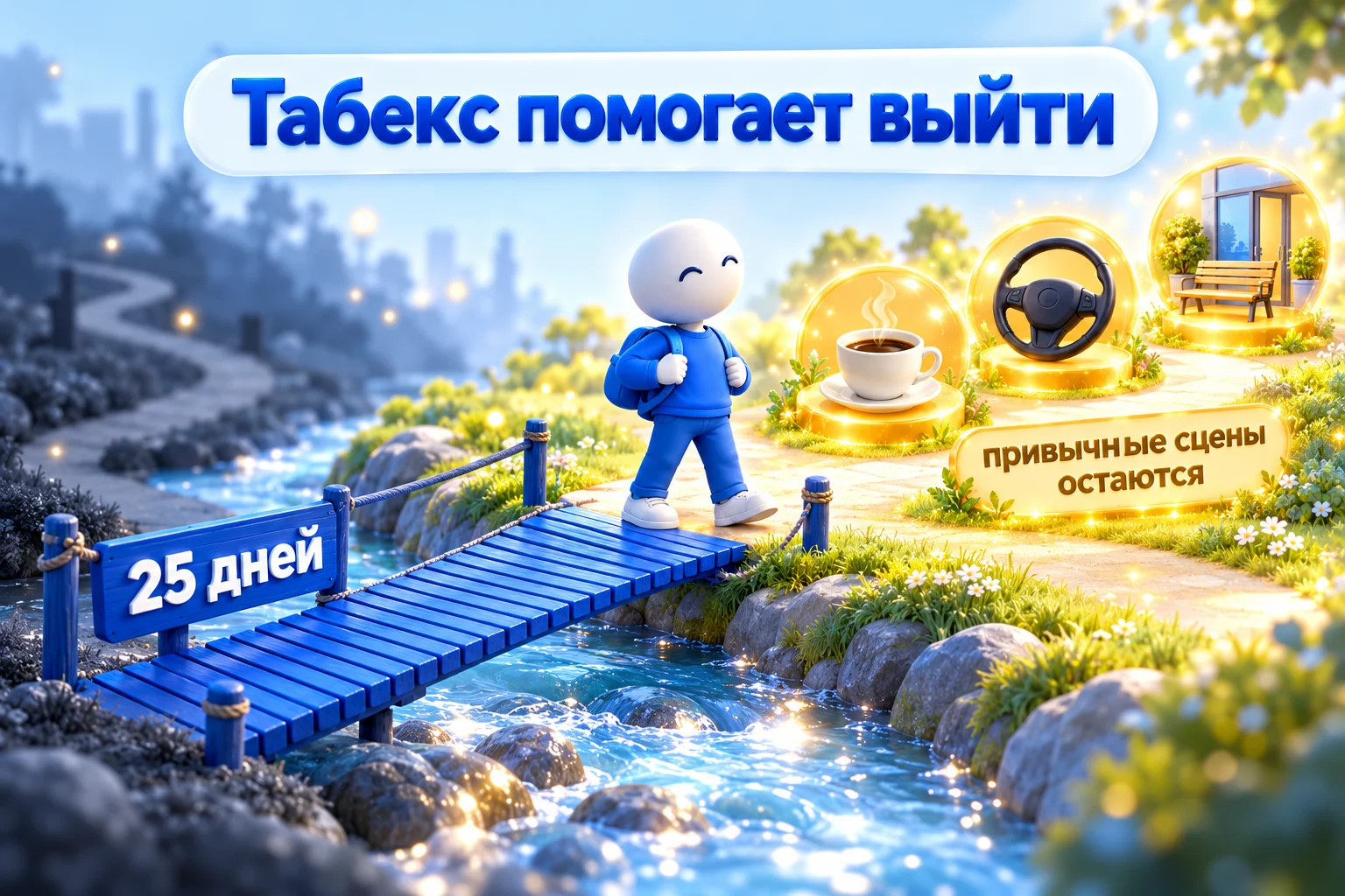 Табекс помогает выйти из курения за 25 дней, а привычные сцены с сигаретой остаются после курса